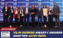 Yılın Ekibine Smart-i Awards 2025’ten altın ödül
