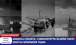 Anadolu Sigorta, Cumhuriyet’in İzlerini Yapay Zekâ ile Günümüze Taşıdı