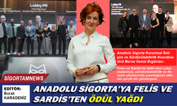 Anadolu Sigorta’ya Felis ve Sardis’ten ödül yağdı
