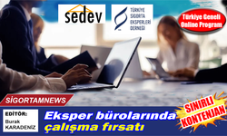 Eksper bürolarında çalışma fırsatı