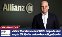 Allianz Risk Barometresi 2026: Dünyada siber olaylar Türkiye’de makroekonomik gelişmeler