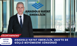 Anadolu Hayat Emeklilik, 2025’te de Güçlü Büyümesini Sürdürdü