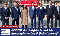 SEDDK öncülüğünde sektör kurmaylarından 6 Şubat mesajı