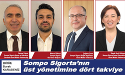 Sompo Sigorta üst yönetimine dört takviye