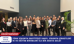 Türk Sigorta Enstitüsü Vakfı, Sigorta Şirketleri İK ve Eğitim Birimleri ile Bir Araya Geldi