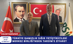Türkiye Damızlık Sığır Yetiştiricileri Merkez Birliği’nden TARSİM'e Ziyaret