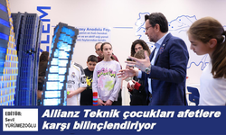Allianz Teknik çocukları afetlere karşı bilinçlendiriyor