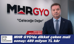 MHR GYO’da dikkat çeken mali sonuç: 489 milyon TL kâr