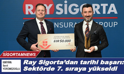 Ray Sigorta'dan tarihi başarı: Sektörde 7. sıraya yükseldi