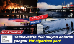 Yalıkavak'ta 100 milyon dolarlık yangın: Yat sigortası şart