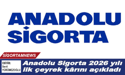 Anadolu Sigorta 2026 yılı ilk çeyrek kârını açıkladı