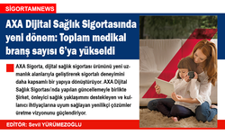 AXA Dijital Sağlık Sigortasında yeni dönem:  Sayı 6’ya çıktı