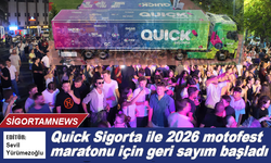 Quick Sigorta ile 2026 motofest maratonu için geri sayım
