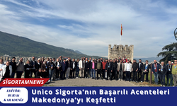 Unico Sigorta’nın Başarılı Acenteleri Makedonya’yı Keşfetti