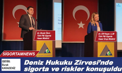 Deniz Hukuku Zirvesi'nde sigorta ve riskler konuşuldu
