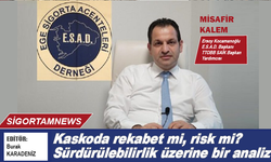 Kaskoda rekabet mi, risk mi? Sürdürülebilirlik üzerine bir analiz