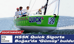 HSSK Quick Sigorta Boğaz'da ikinci geldi