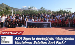 AXA Sigorta desteğiyle: Voleybolun Unutulmaz Evlatları Anıt Parkı