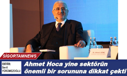 Ahmet Genç Hoca yine sektörün önemli bir sorununa dikkat çekti