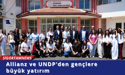 Allianz ve UNDP'den gençlere büyük yatırım