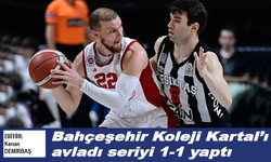 Bahçeşehir Koleji Kartal’ı avladı seriyi 1-1 yaptı