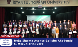Doğa Sigorta Acente Gelişim Akademisi 5. Mezunlarını verdi