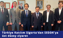 Türkiye Katılım Sigorta'dan SEDDK'ya üst düzey ziyaret