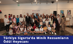 Türkiye Sigorta’da Minik Ressamların Ödül Heyecanı