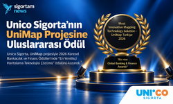 Unico Sigorta’nın UniMap Projesine Uluslararası Ödül