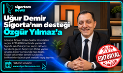 Uğur Demir Sigorta’nın desteği Özgür Yılmaz’a