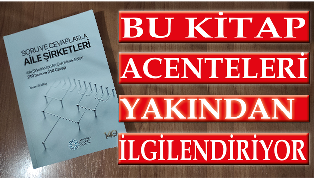 Bu kitap acenteleri de yakından ilgilendiriyor