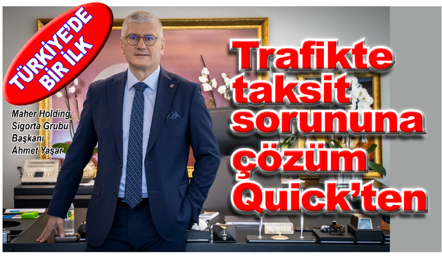 Trafikte taksit sorununa çözüm Quick’ten