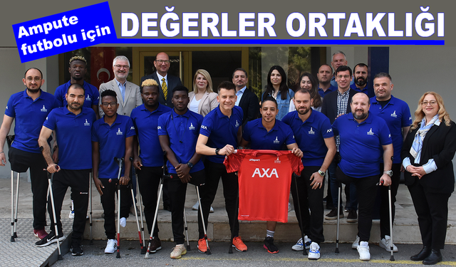 Ampute futbolu için ‘Değerler Ortaklığı’