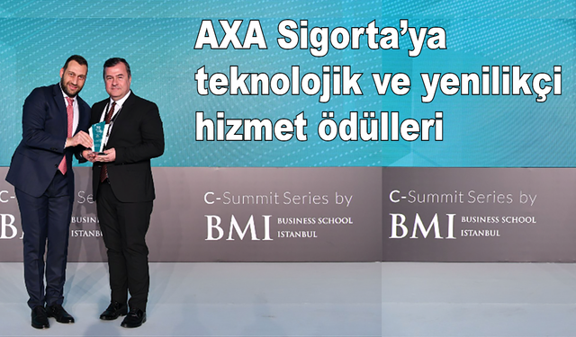 AXA Sigorta’ya teknolojik ve yenilikçi hizmet ödülleri