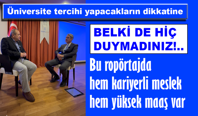 Bu bölümü bitirenin yüksek maaşlı işi hazır