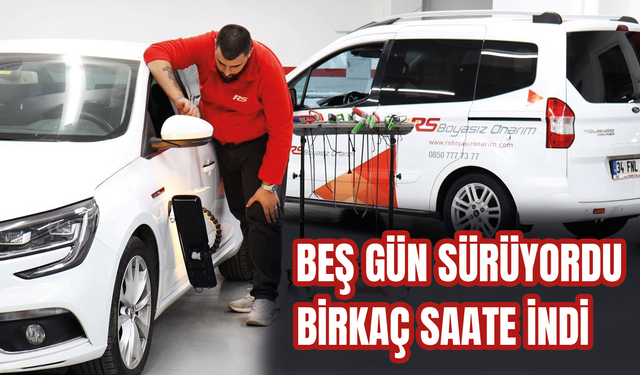 Beş gün sürüyordu birkaç saate indi