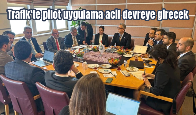 Trafik'te pilot uygulama acil devreye girecek