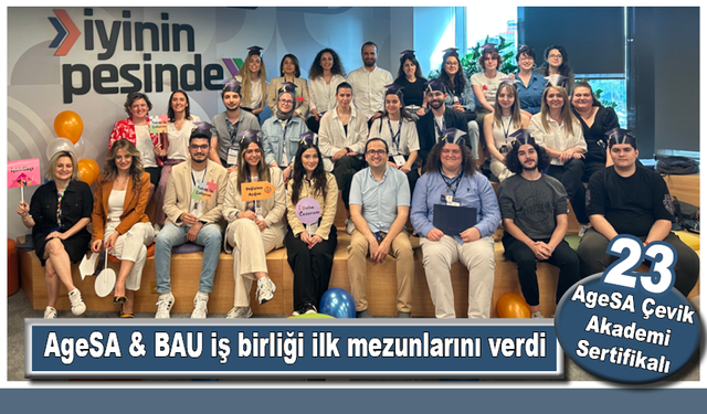 AgeSA & BAU İş birliği ilk mezunlarını verdi