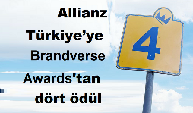 Allianz Türkiye’ye Brandverse Awards'tan 4 ödül