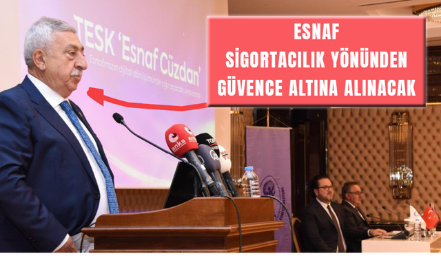 Esnaf sigortacılık yönünden güvence altına alınacak