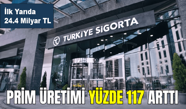 Türkiye Sigorta’dan 24.4 Milyar TL Prim Üretimi