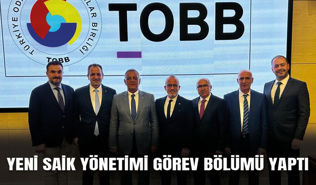 Yeni SAİK yönetimi görev bölümü yaptı