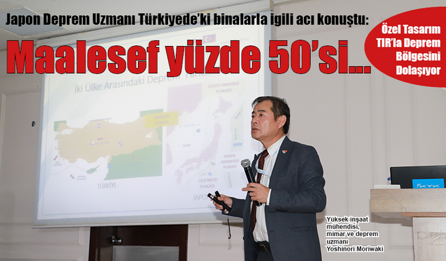 Türkiye’deki binaların yüzde 50’si yönetmelik dışı