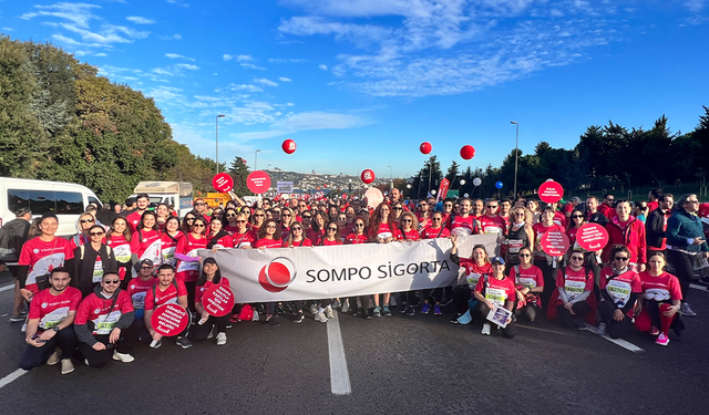 Sompo Sigorta Çalışanları Kanserli Çocuklara Umut için koştu