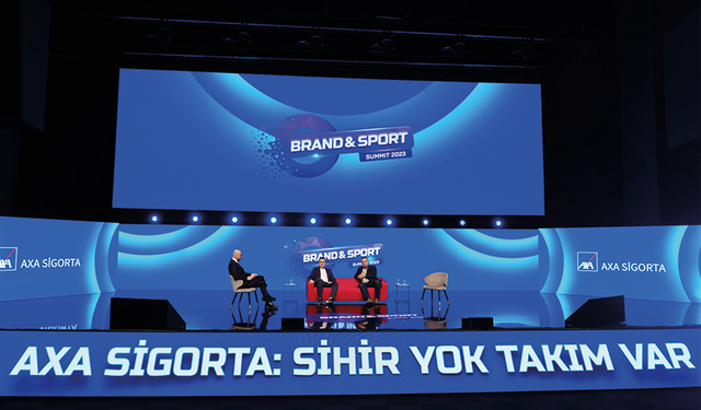 AXA Sigorta, Brand&Sport Summit'te 'Sihir Yok Takım Var'dedi