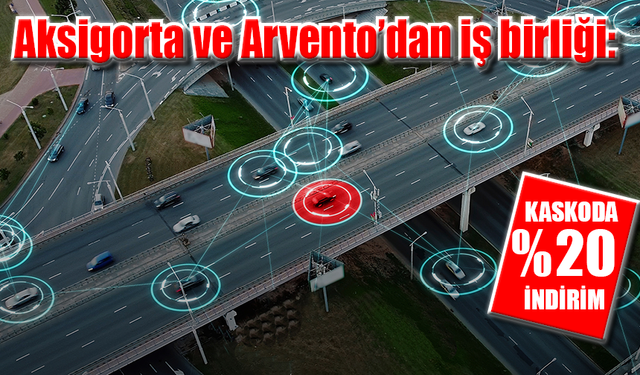 Aksigorta ve Arvento’dan iş birliği: %20 indirim