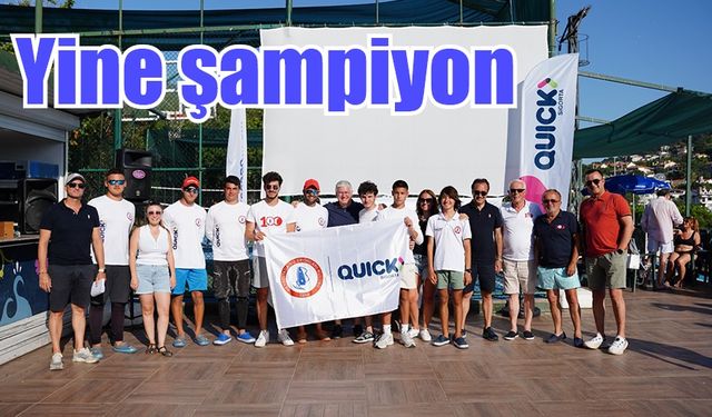 Quick Sigorta HSSK yelken takımı yine şampiyon