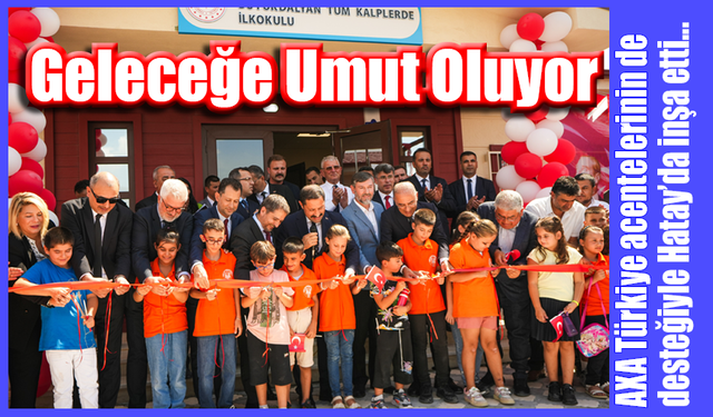 Büyükdalyan Tüm Kalplerde İlkokulu geleceğe umut oluyor