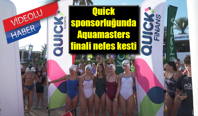 Quick sponsorluğundaki Aquamasters finali nefes kesti