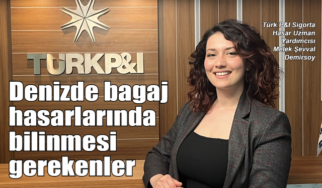 Denizde bagaj hasarlarında bilinmesi gerekenler